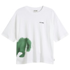 TTT MSW Men's Green Dog T-Shirt in White