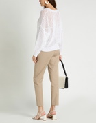 Peserico Womens Sweater in White