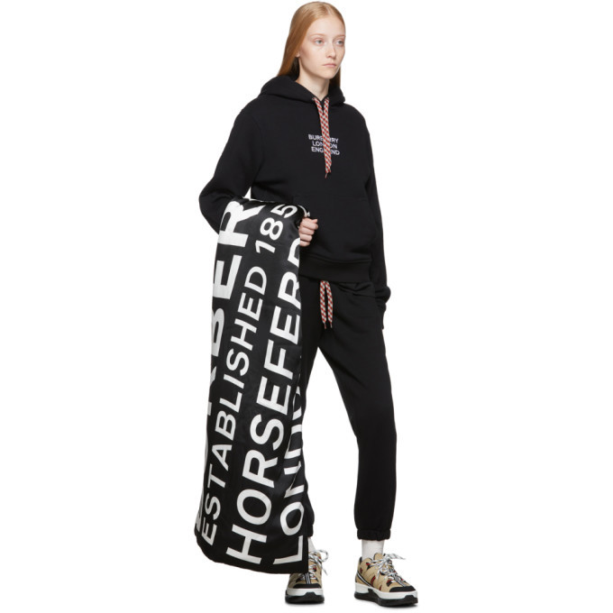 Burberry Black Poulter Hoodie Burberry