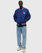 New Era Nba Satin Bomber Jckt Philadelphia 76 Ers Blue Bomber Jackets