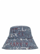 LANVIN - Printed Denim Fisherman Hat