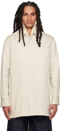 Jil Sander Gray Pocket Shirt