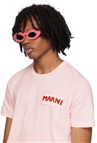 Marni Pink Dark Doodad Sunglasses