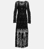 Zimmermann - Kaleidoscope macramé midi dress