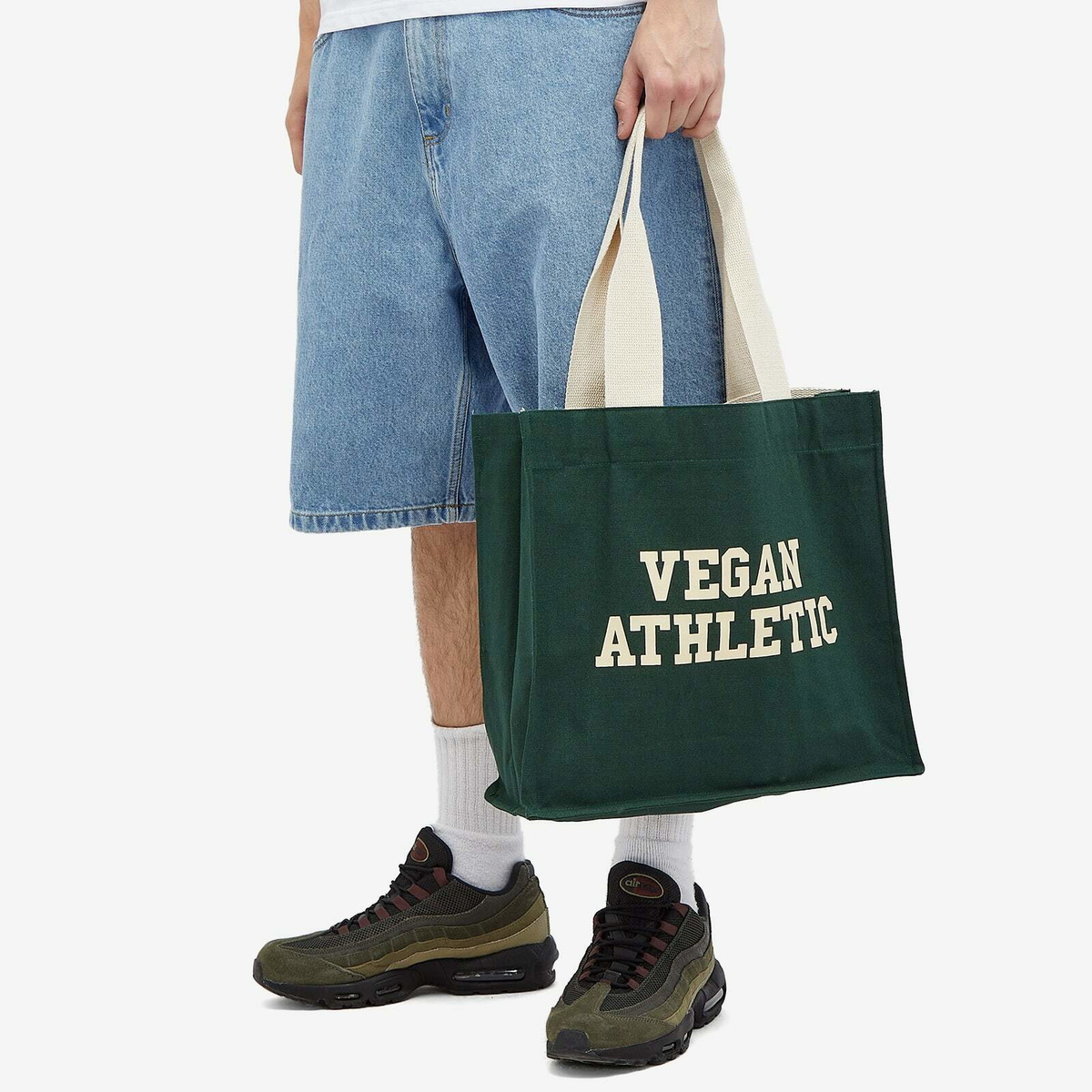 IDEA Men's Vegan Athletic Tote in Forest Green 