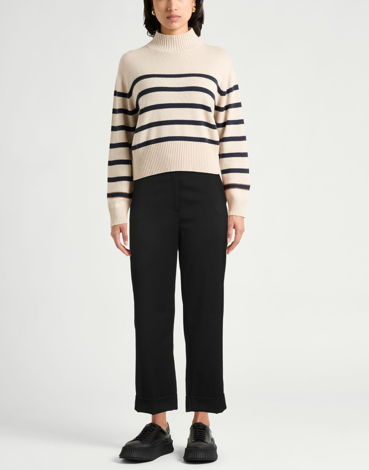 Peserico Womens Pants in Black