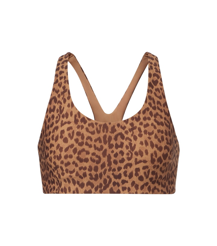 Photo: The Upside Javan Jade leopard-print sports bra