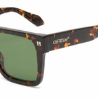 Off-White Sunglasses Off-White Springfield Sunglasses in Havana/Green 