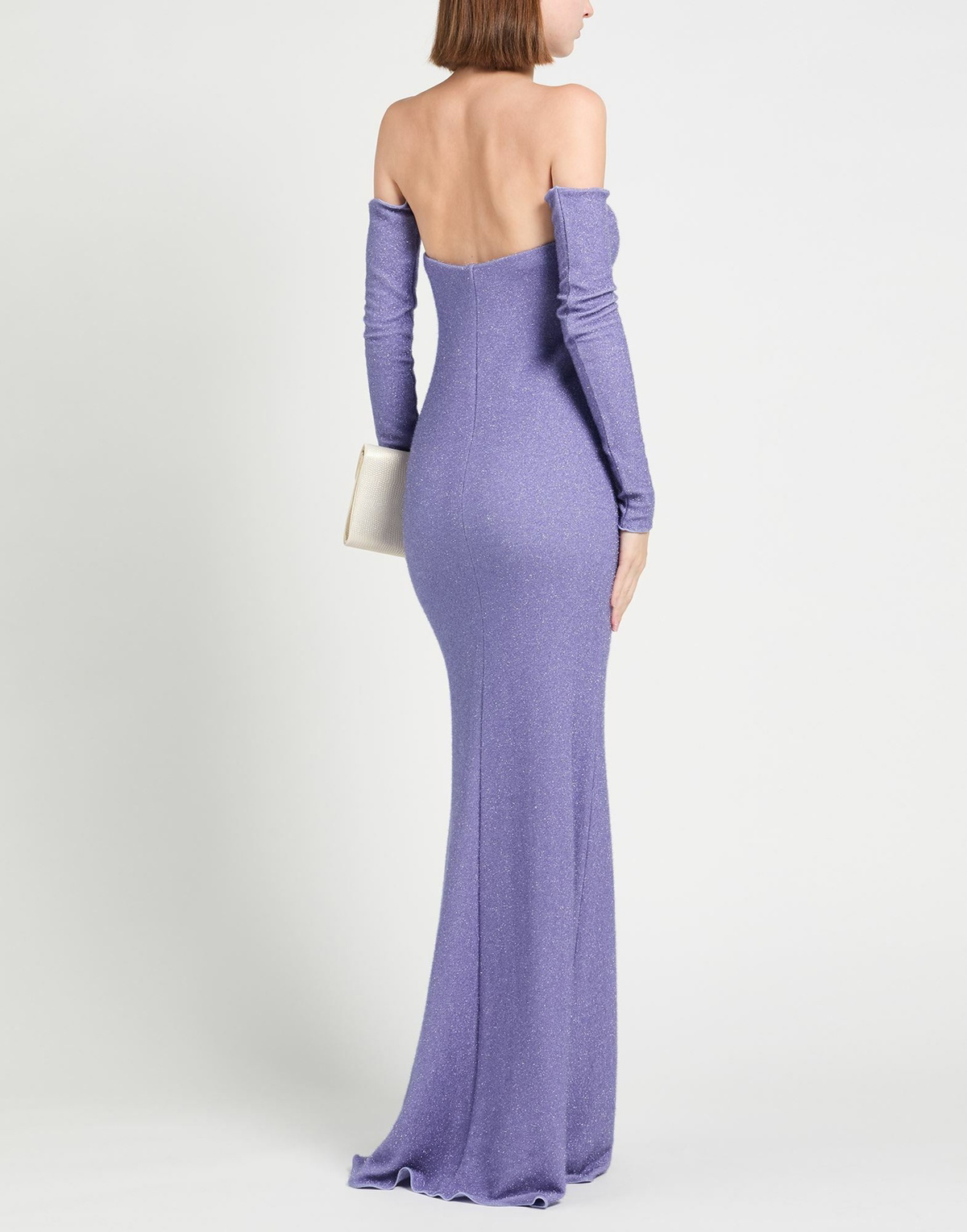 Blumarine Womens Maxi dress Mauve