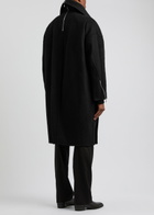 Helmut Lang Alex Wool Coat Black