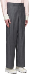 Our Legacy Gray Tuxedo Trousers