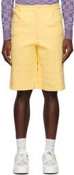 Jacquemus Yellow 'Le Shorts Citron' Shorts