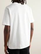 Balmain - Logo-Print Cotton-Jersey T-Shirt - White