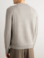 Zegna - Wool and Cashmere-Blend Sweater - Gray