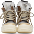 Rick Owens Transparent Geobasket High Sneakers