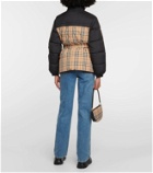 Burberry Burberry Check reversible down jacket