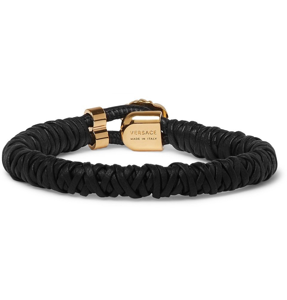 Versace BRACELET UNISEX  Bracelet  neroblack  Zalandocouk