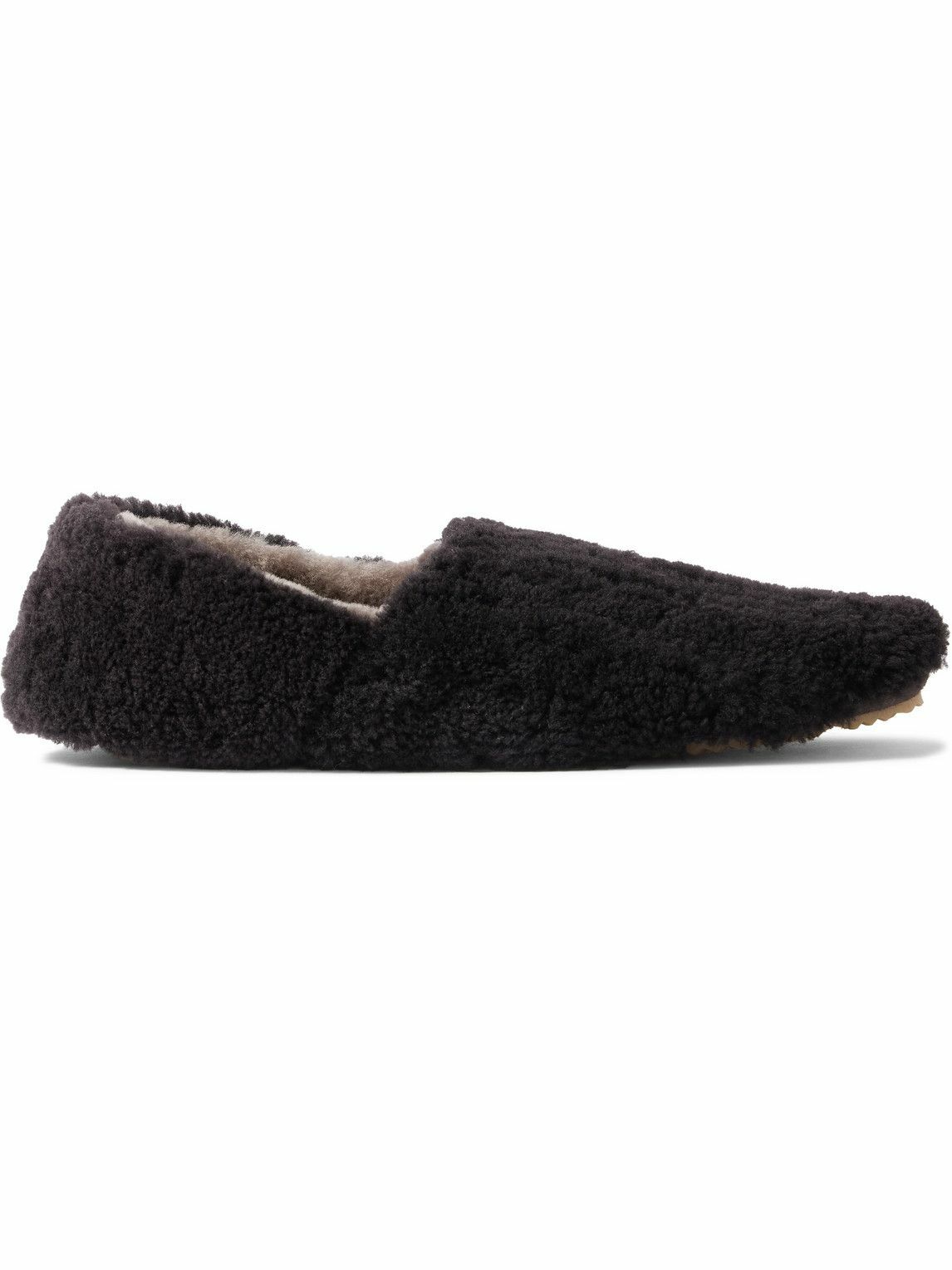Mr P. - Shearling Slippers - Brown