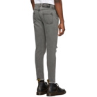 Enfants Riches Deprimes Grey Destroyed Jeans