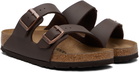 Birkenstock Brown Regular Arizona Sandals