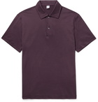 Aspesi - Cotton-Jersey Polo Shirt - Burgundy