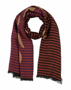 Manila Grace Womens Scarf Rust