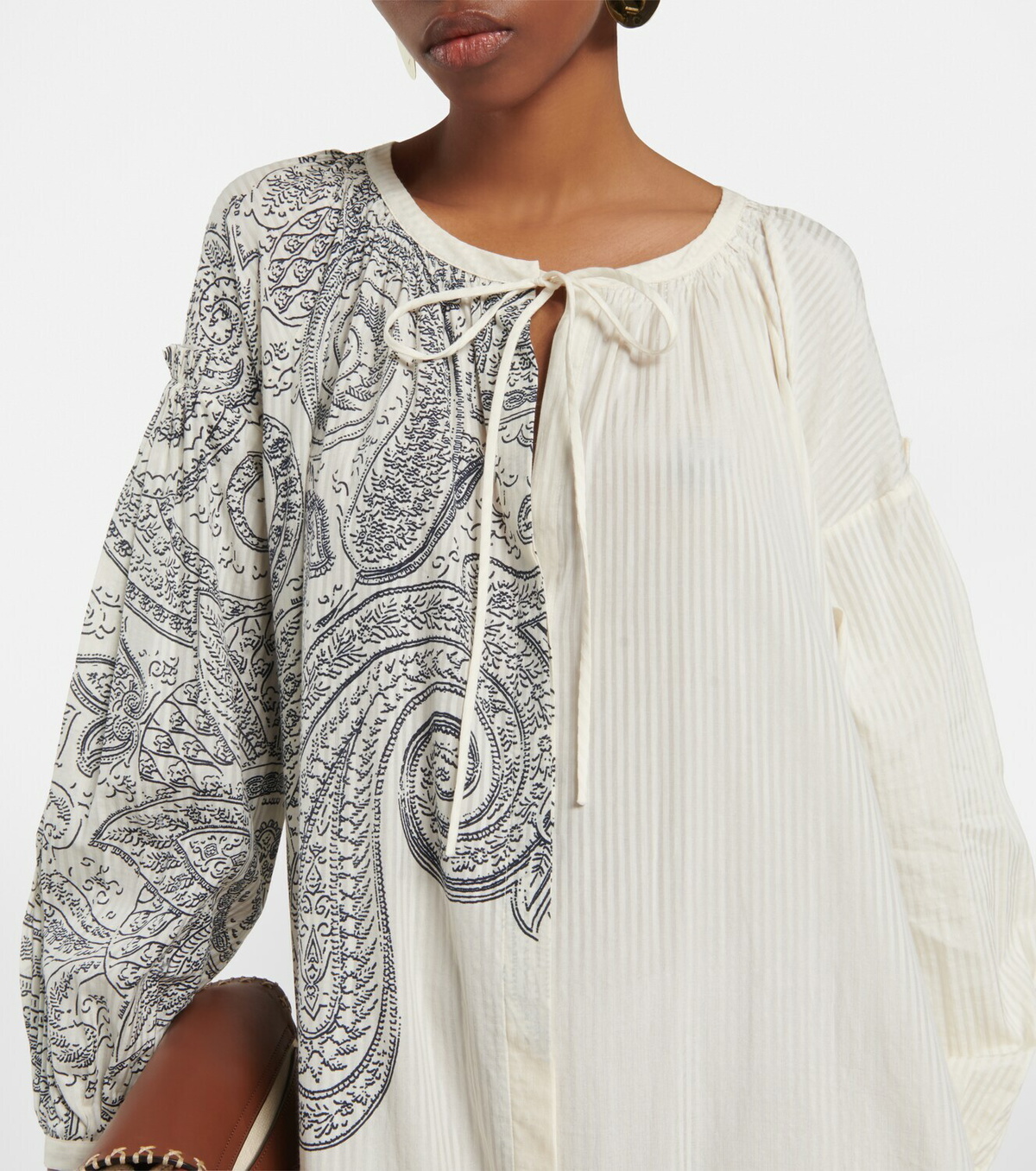 【ETRO】paisley-print cotton and silk-blend kaftan Etro Paisley-print Cotton And Silk-blend Kaftan in Pink | Lyst