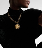 FoundRae Reverie Oversized 18k gold pendant with diamonds