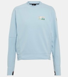 Moncler Grenoble Technical jersey sweatshirt