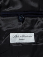 Officine Générale - Adrien Padded Wool-Blend Jacket - Blue