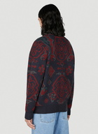 Carhartt WIP - Verse Jacquard Cardigan in Navy