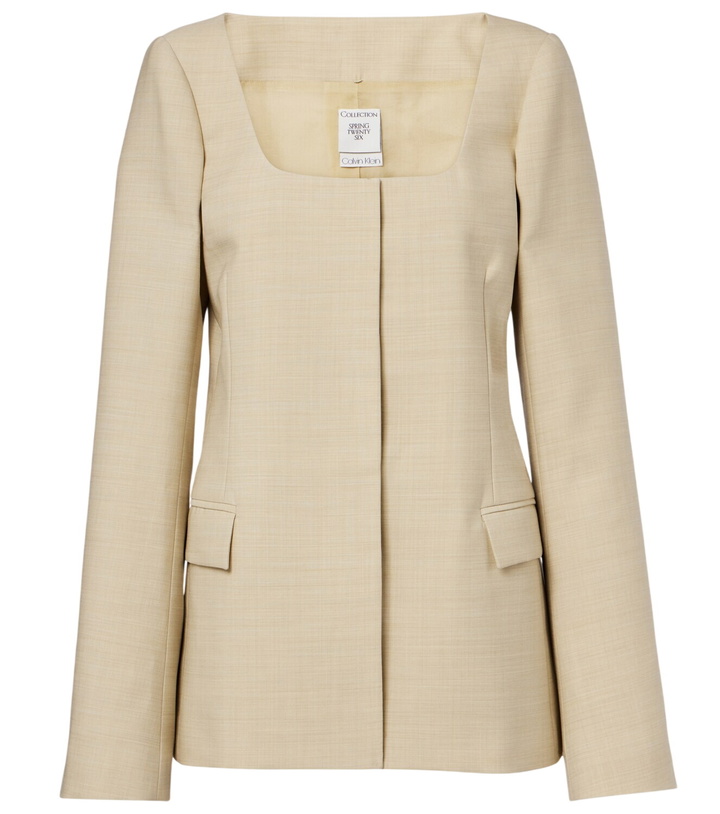 Photo: Calvin Klein Collection Camille wool jacket