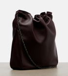 Roger Vivier Pilgrim Mini leather bucket bag