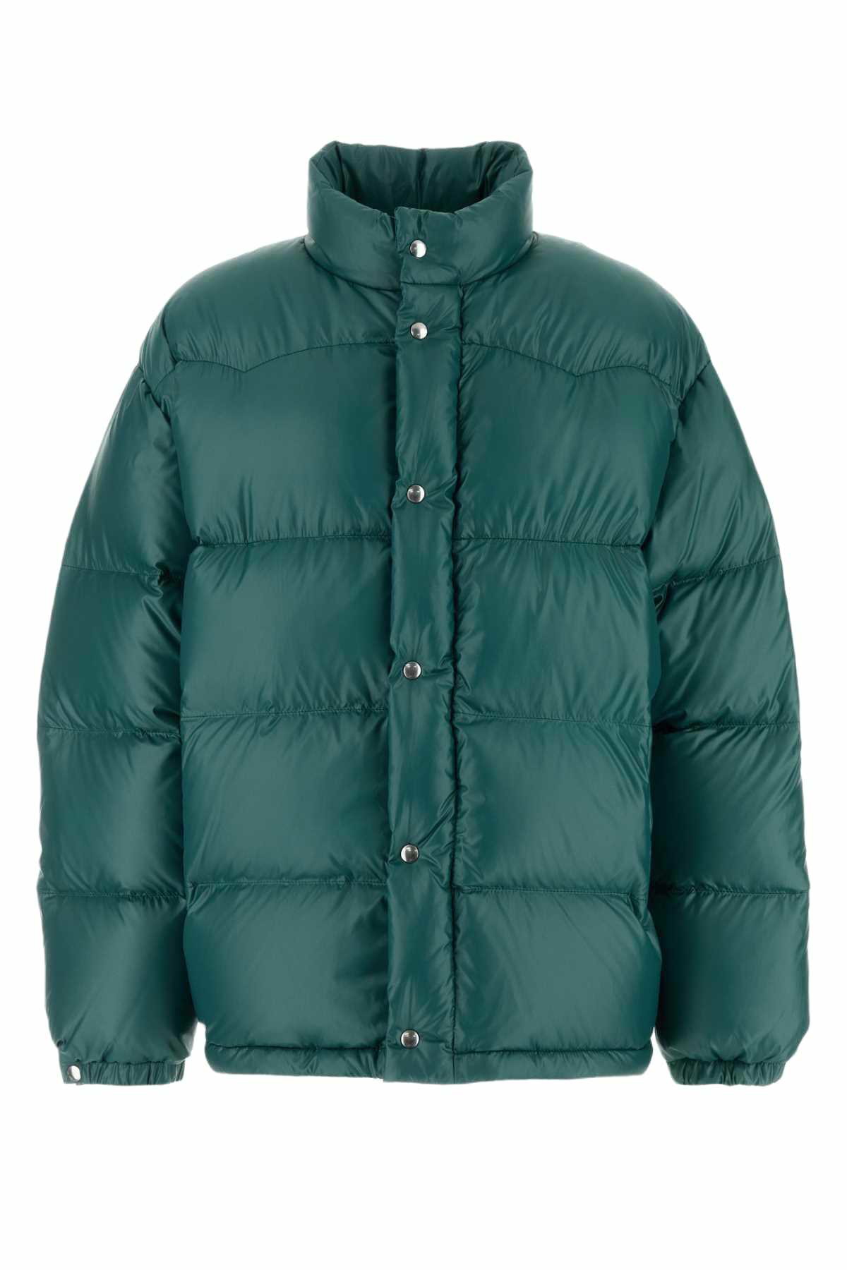 Prada Green Nylon Chest Pocket Jacket Prada