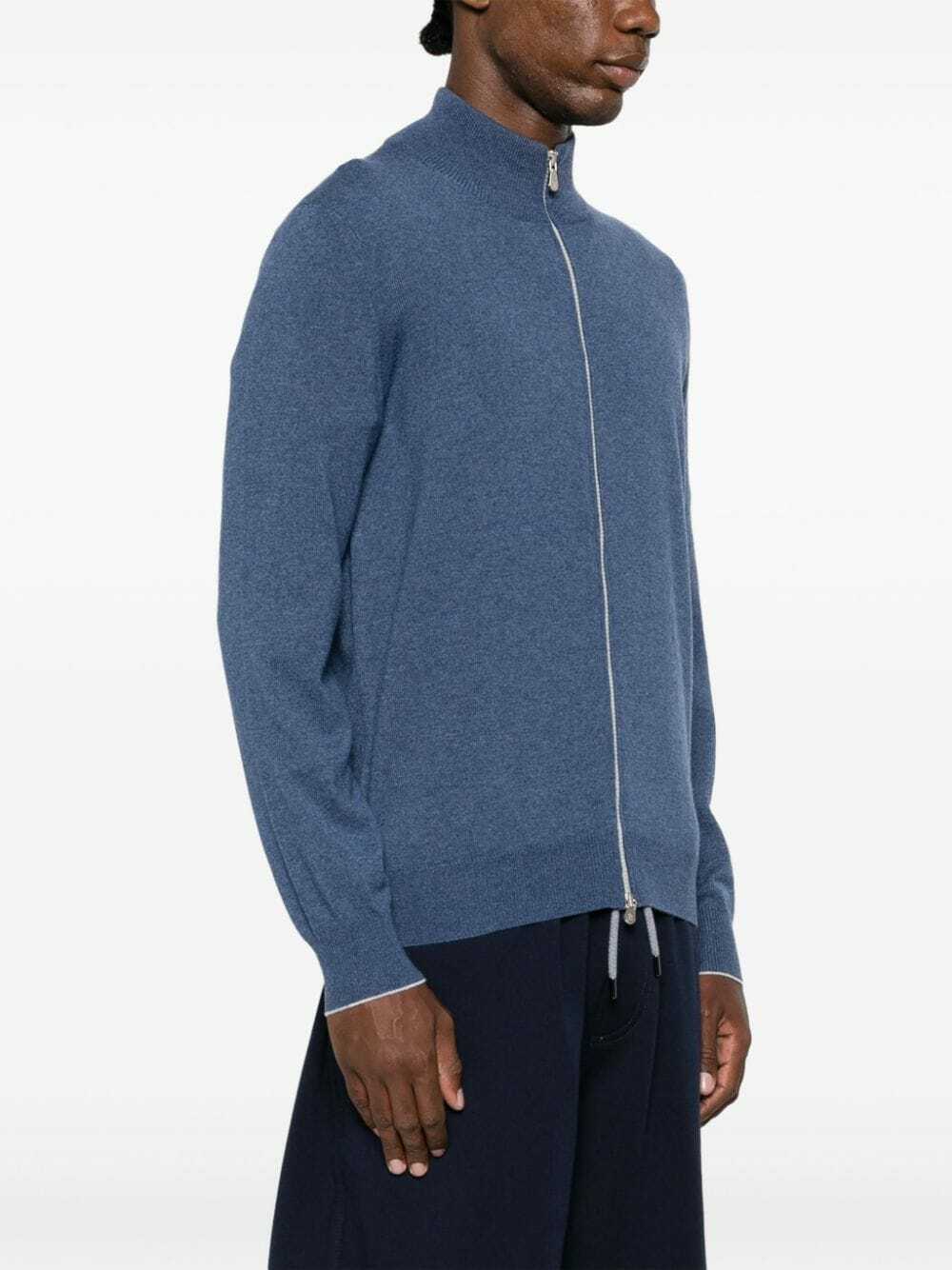 カーディガン BRUNELLO CUCINELLI CASHMERE ZIPPED CARDIGAN BRUNELLO CUCINELLI - Cashmere Zipped Cardigan Brunello Cucinelli