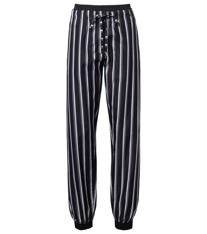 Photo: The Attico Striped cotton sweatpants