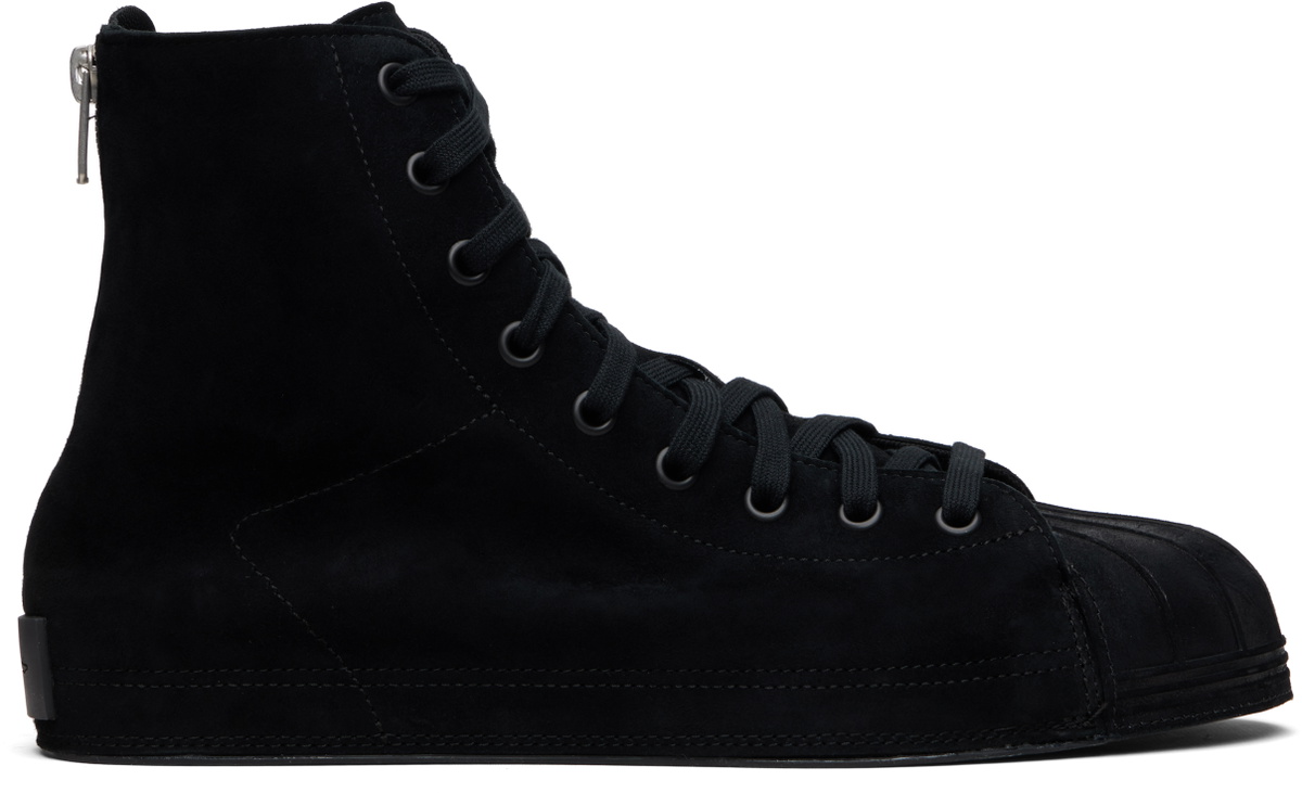 Y-3 Black Nizzastar Hi Sneakers