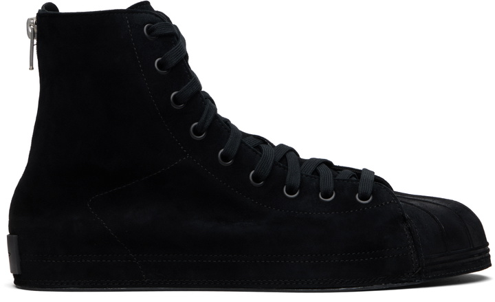 Photo: Y-3 Black Nizzastar Hi Sneakers