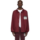 Maison Margiela Red Stereotype Coach Jacket