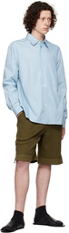 Margaret Howell Blue Simple Shirt