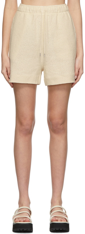 Photo: missing you already Off-White Textured Shorts
