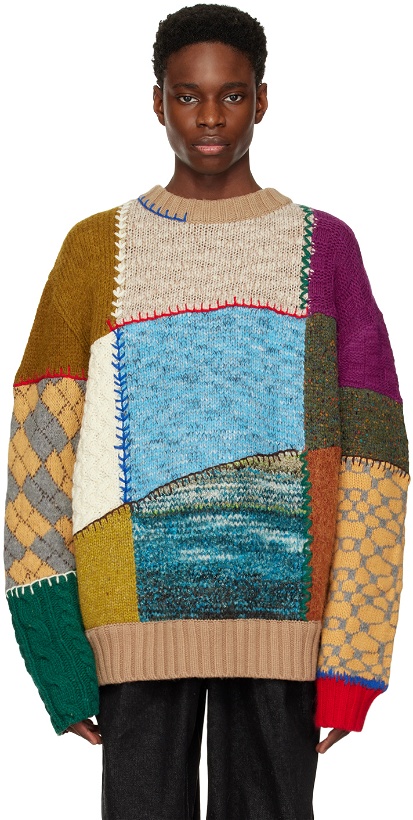 Photo: ADER error Multicolor Combine Sweater