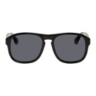 Gucci Black Sporty Square Sunglasses
