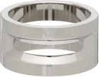 Hugo Silver Stainless Steel Ring