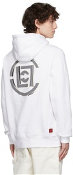 Clot White Halftone Logo Hoodie