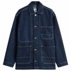 Polar Skate Co. Men's Ezra Denim Jacket in Indigo