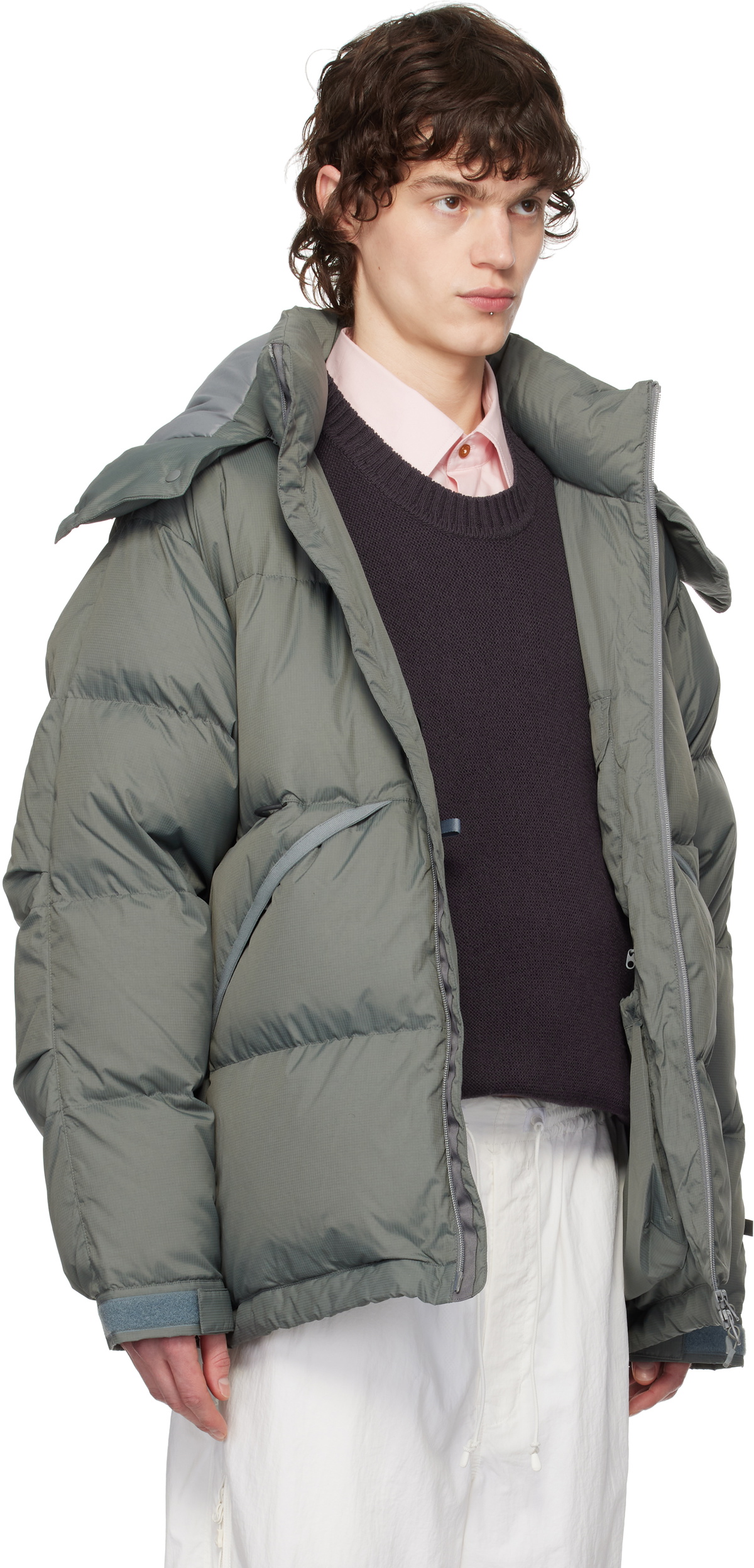 DAIWA PIER39 Gray Tech Alpine Down Jacket