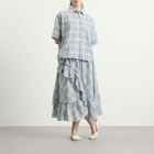 YMC Women's Draped Skirt in Multi