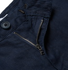 Onia - Austin Linen Shorts - Men - Navy