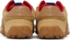 Wales Bonner Beige Leather Sneakers